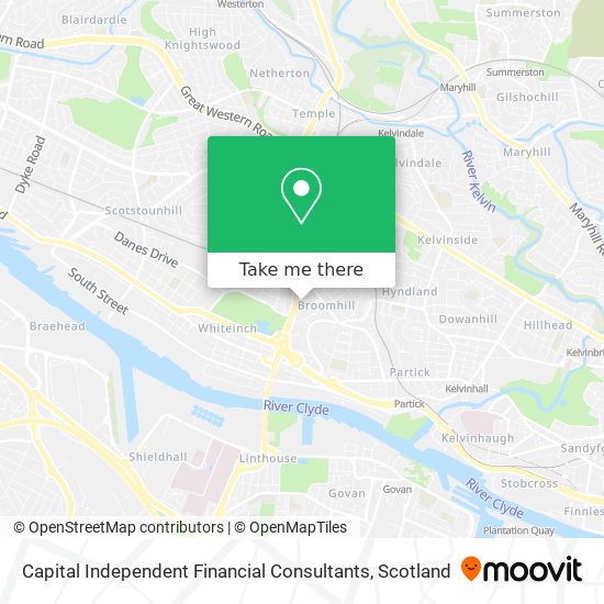 Capital Independent Financial Consultants map