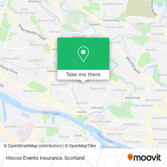 Hiscox Events Insurance map