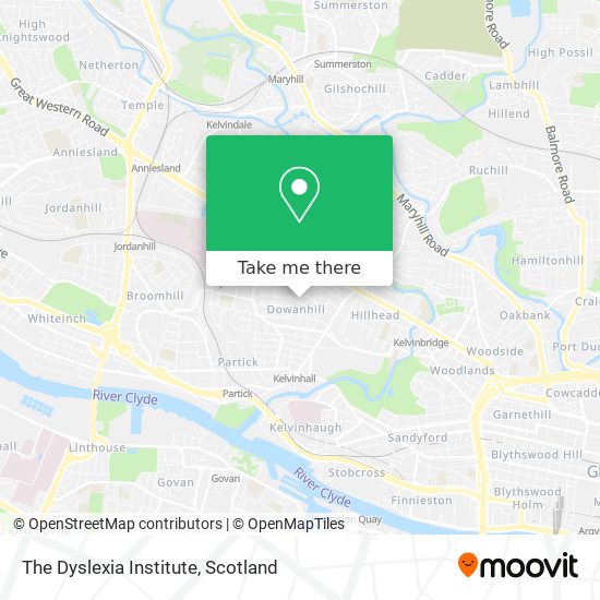 The Dyslexia Institute map