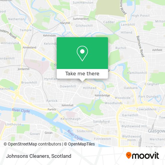 Johnsons Cleaners map