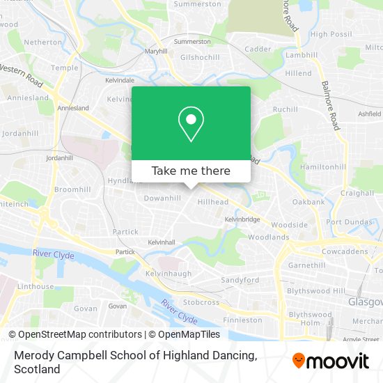 Merody Campbell School of Highland Dancing map