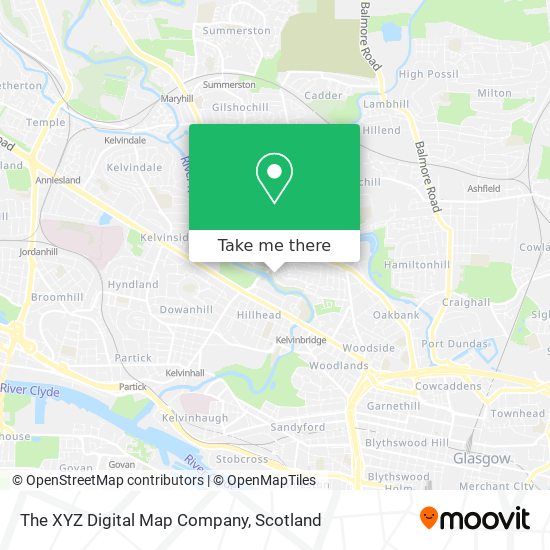 The XYZ Digital Map Company map