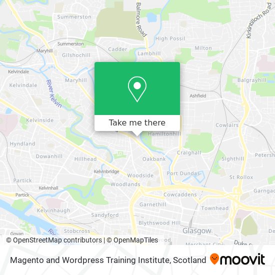 Magento and Wordpress Training Institute map