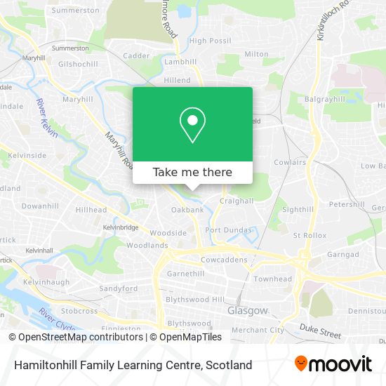 Hamiltonhill Family Learning Centre map