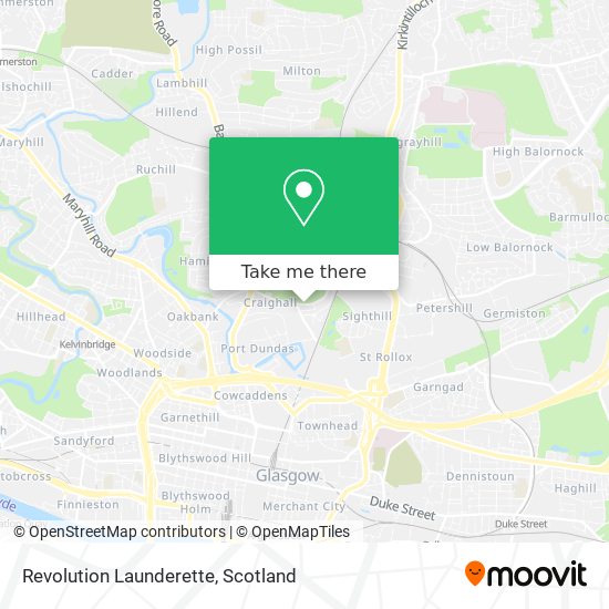 Revolution Launderette map