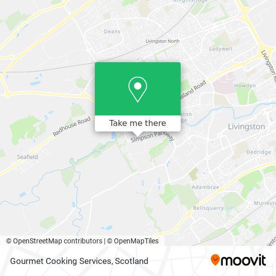 Gourmet Cooking Services map