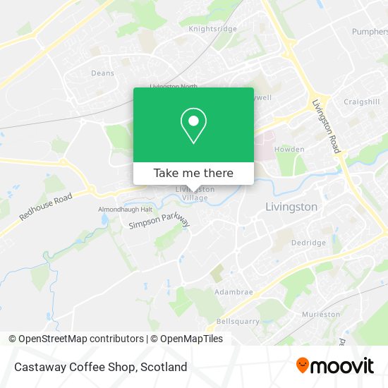 Castaway Coffee Shop map