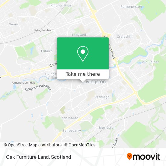 Oak Furniture Land map