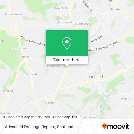 Advanced Drainage Repairs map