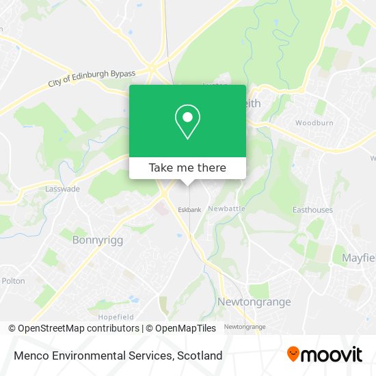 Menco Environmental Services map