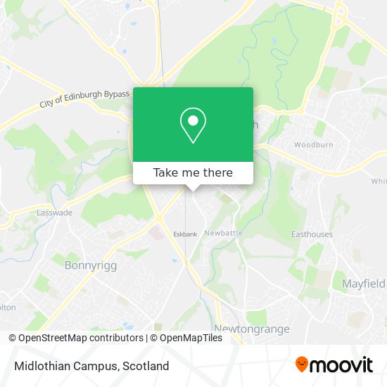 Midlothian Campus map