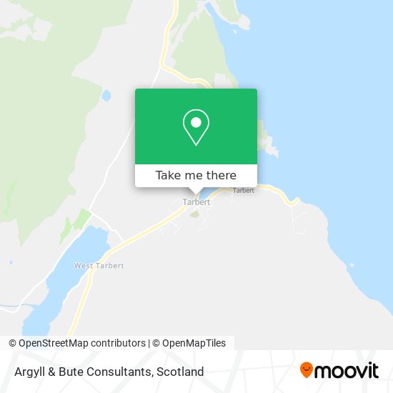 Argyll & Bute Consultants map