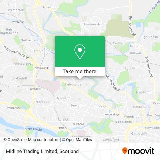 Midline Trading Limited map