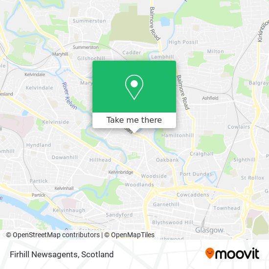 Firhill Newsagents map