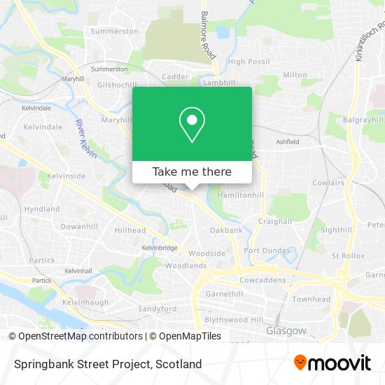 Springbank Street Project map