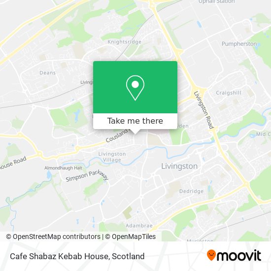 Cafe Shabaz Kebab House map