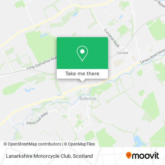 Lanarkshire Motorcycle Club map