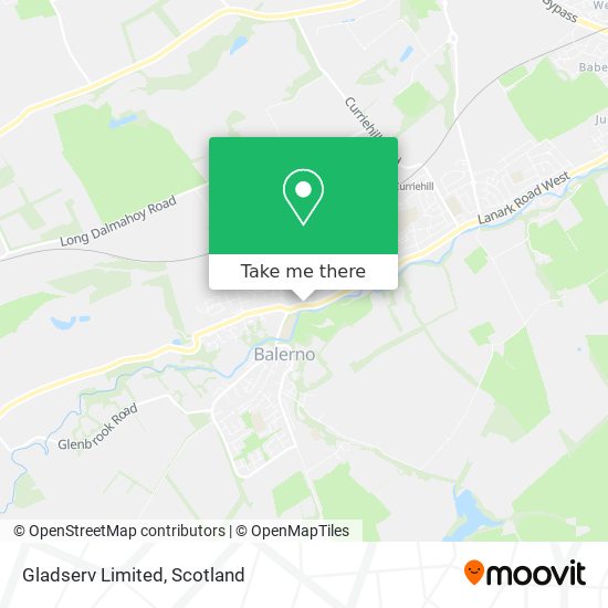 Gladserv Limited map