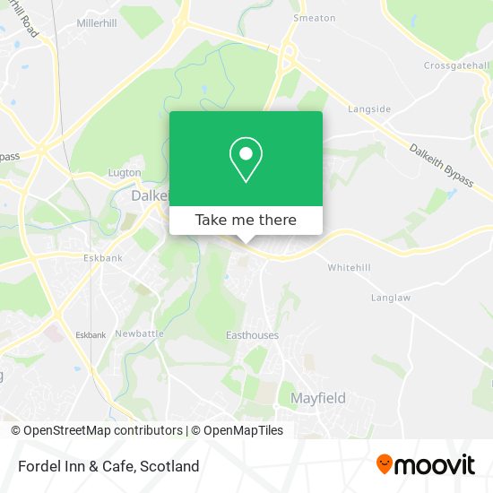 Fordel Inn & Cafe map