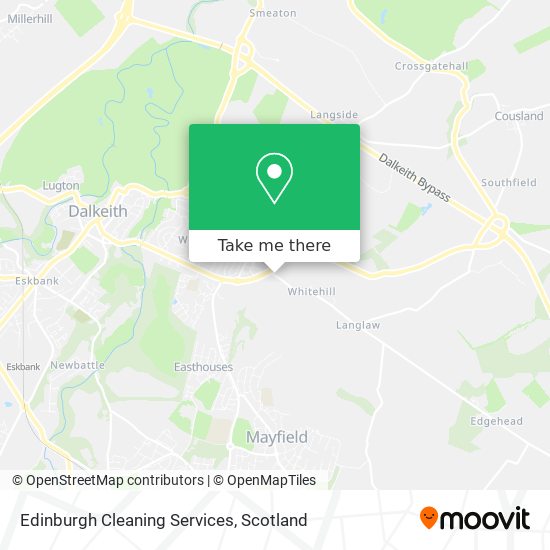 Edinburgh Cleaning Services map