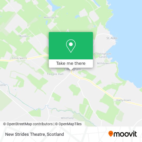 New Strides Theatre map