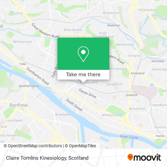 Claire Tomlins Kinesiology map