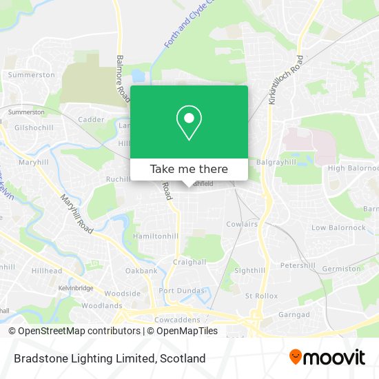 Bradstone Lighting Limited map