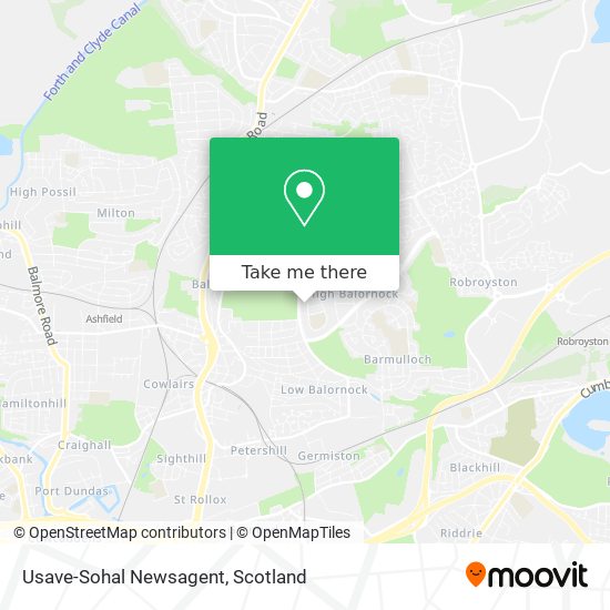 Usave-Sohal Newsagent map