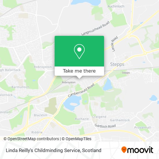 Linda Reilly's Childminding Service map