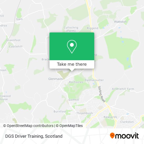 DGS Driver Training map