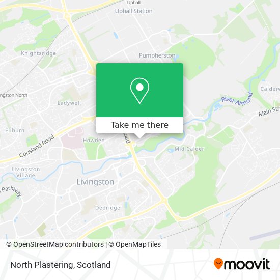 North Plastering map