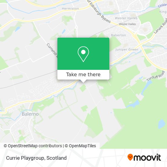 Currie Playgroup map