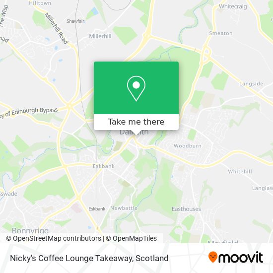 Nicky's Coffee Lounge Takeaway map