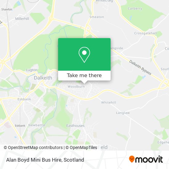 Alan Boyd Mini Bus Hire map