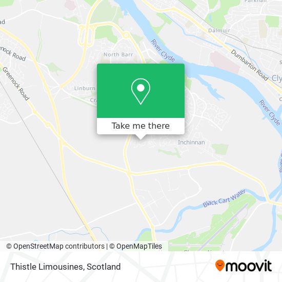 Thistle Limousines map