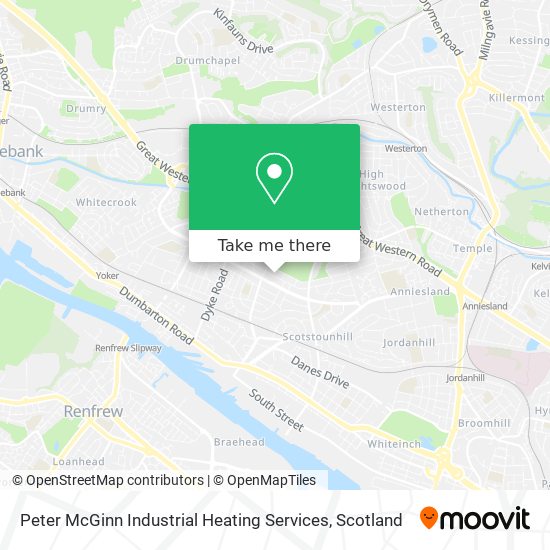 Peter McGinn Industrial Heating Services map