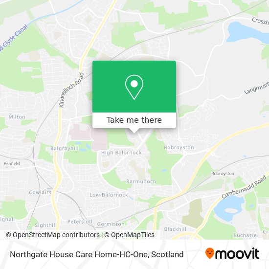 Northgate House Care Home-HC-One map