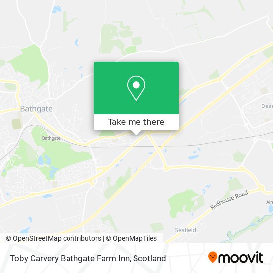 Toby Carvery Bathgate Farm Inn map