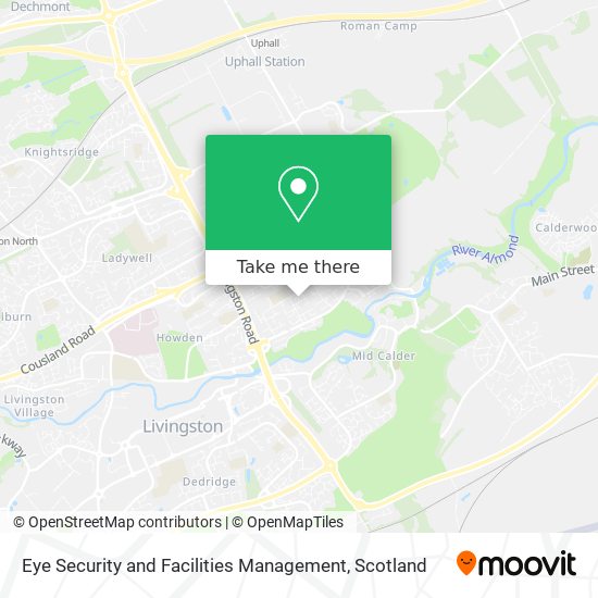 Eye Security and Facilities Management map