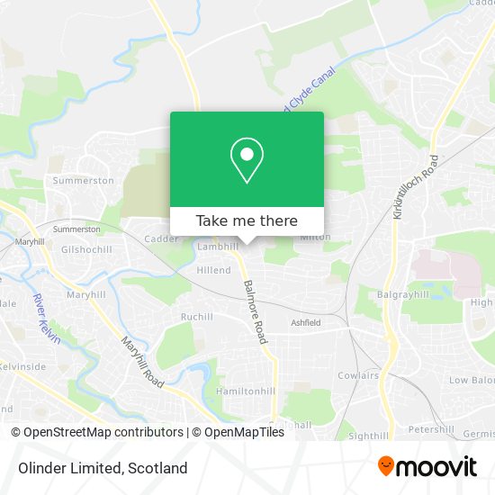 Olinder Limited map