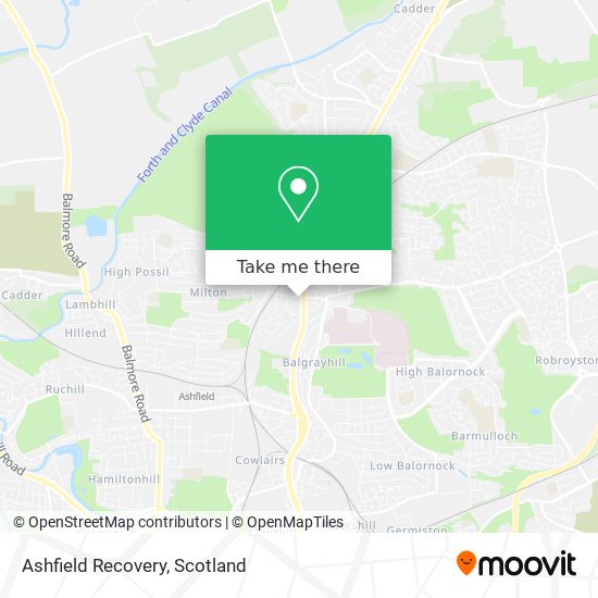 Ashfield Recovery map