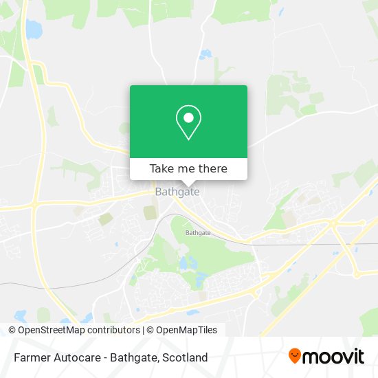 Farmer Autocare - Bathgate map