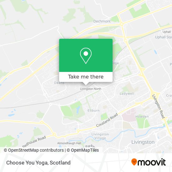 Choose You Yoga map
