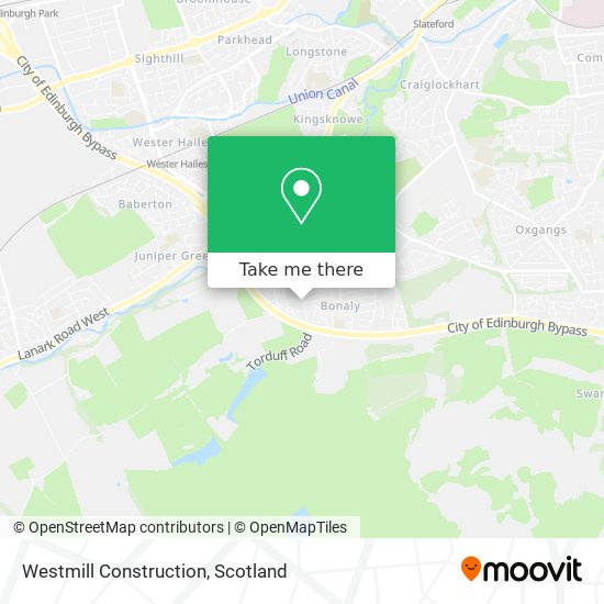 Westmill Construction map