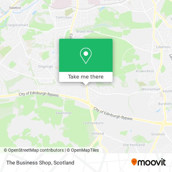 The Business Shop map