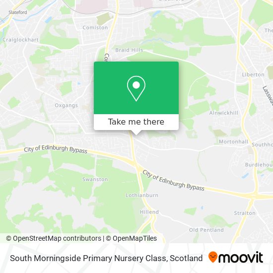 South Morningside Primary Nursery Class map