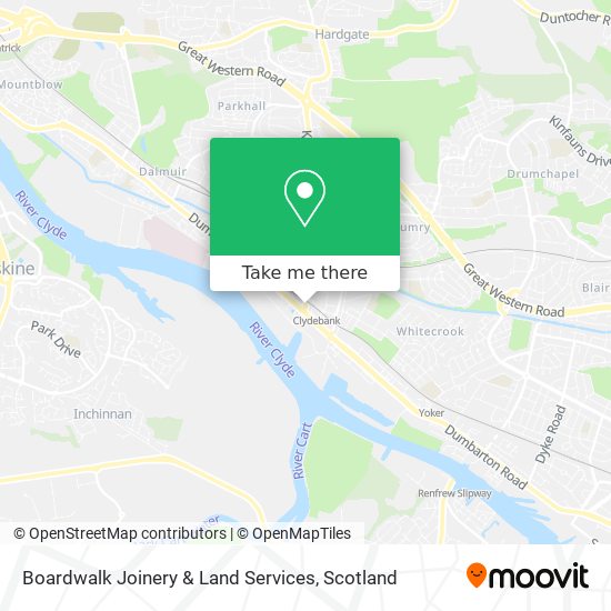 Boardwalk Joinery & Land Services map
