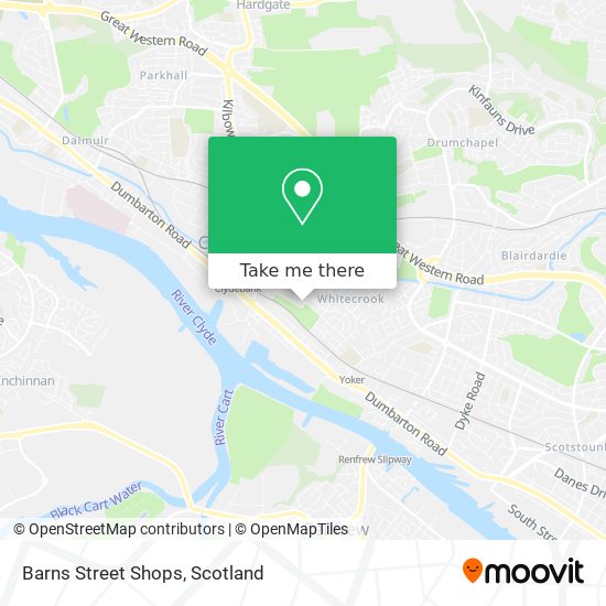 Barns Street Shops map