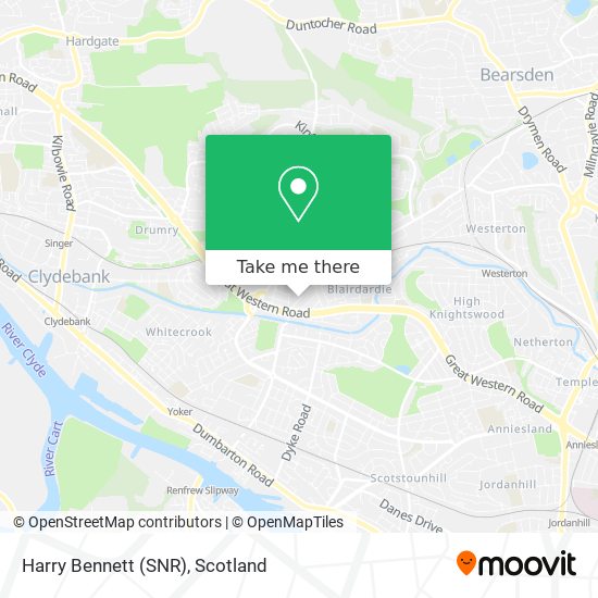 Harry Bennett (SNR) map