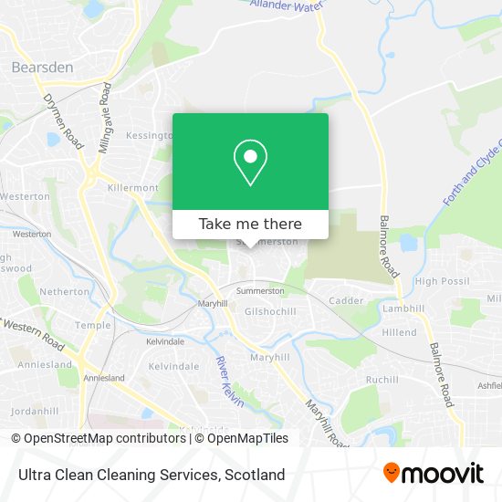 Ultra Clean Cleaning Services map